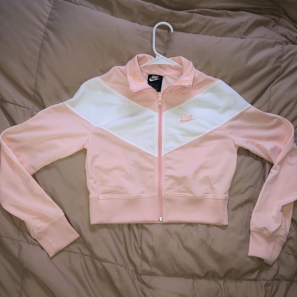 Nike cropped zip up